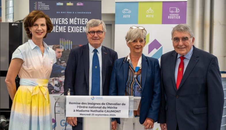 Nathalie Caumont, distinguée pour son parcours de pionnière dans la filière automobile