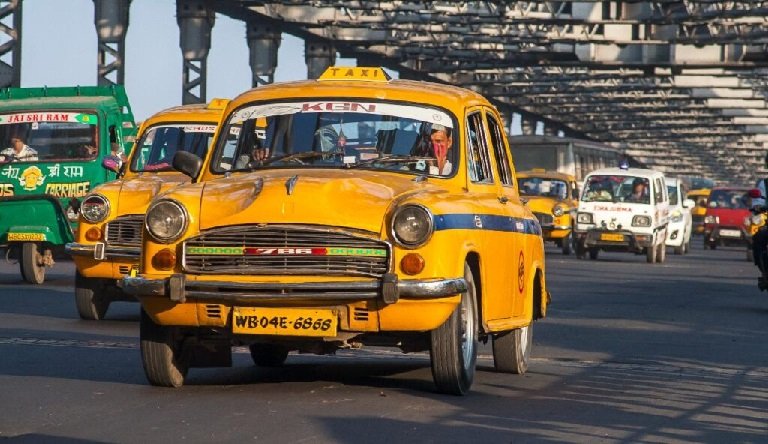 Les antiques taxis jaunes de Calcutta bientôt plus qu'un lointain souvenir